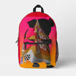 Just A Puppy Kids Printed Backpack