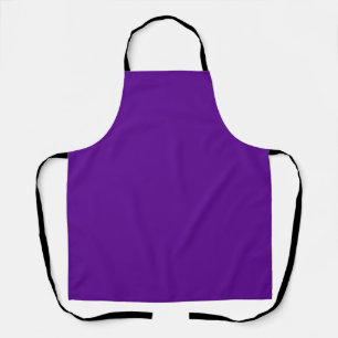 Just a pure purple tone apron