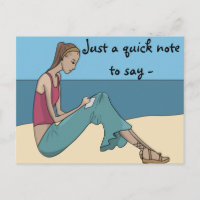 JUST A QUICK NOTE TO SAY