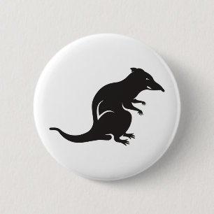 Just a Rat 6 Cm Round Badge