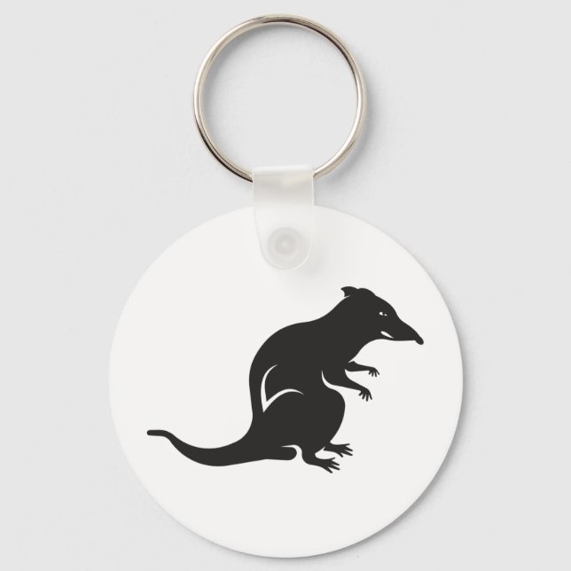 Just a Rat Key Ring (Front)