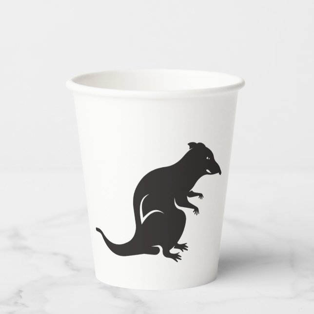 Just a Rat Paper Cups (Front)