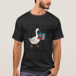 Just A Silly Goose Math Teacher T-Shirt<br><div class="desc">Just A Silly Goose Math Teacher</div>