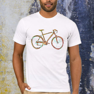 Just A Simple Mens Graphic Bike  T-Shirt