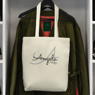 just a Simple Tote with Her Name Bag