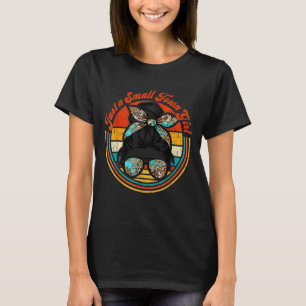 Just A Small Town Girl Midnight Train 80's Messy B T-Shirt