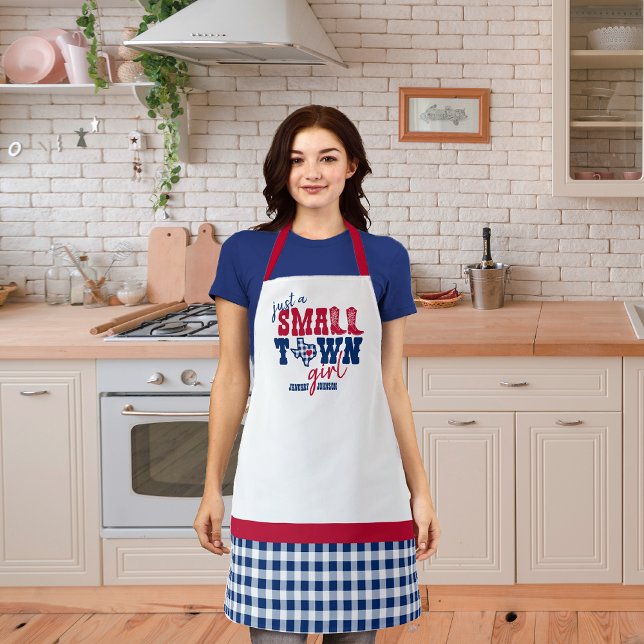 Just a Small Town Girl - Texas Apron (Creator Uploaded)