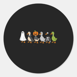 Just A Soky Goose Halloween Classic Round Sticker