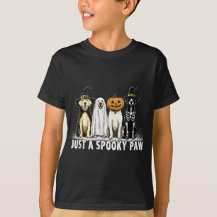 Just A Spooky Paw Labrador Retriever Halloween Lab T-Shirt