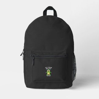 Just a Teacher Who Loves Turtles Turtle Lover Educ Printed Backpack