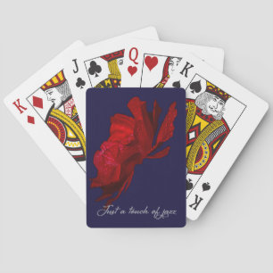 Just a Touch of Jazz Dewy Rose Playing Cards