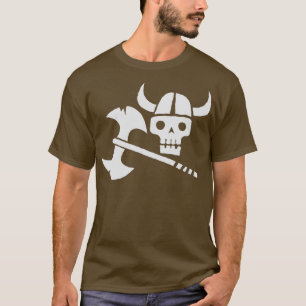 Just a Viking Skull T-Shirt