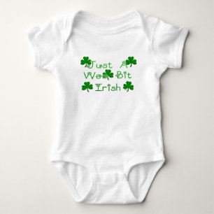 Just A Wee Bit Irish Baby Bodysuit