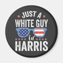 Just a White Guy For Harris Support President La 