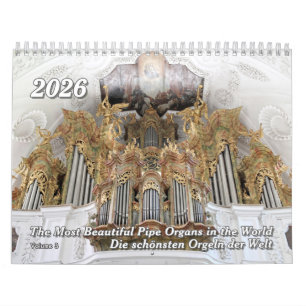 Just Adorable Pipe Organs 2026 – An Organ Calendar