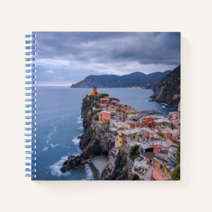Just After Sunset Vernazza, Cinque Terre, Italy Notebook