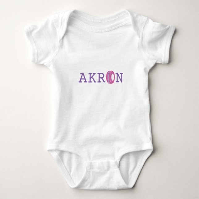 Just Akron - The Original RCCC design Baby Bodysuit (Front)