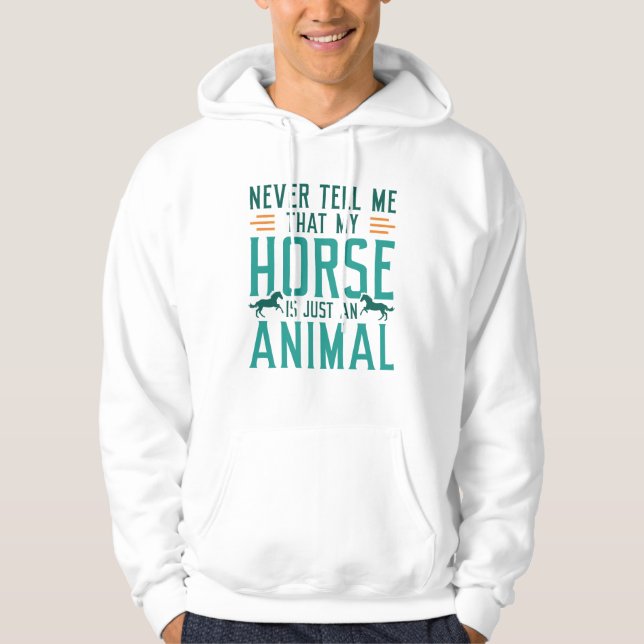Just An Animal Hoodie (Front)