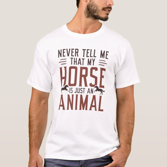 Just An Animal T-Shirt (Front)