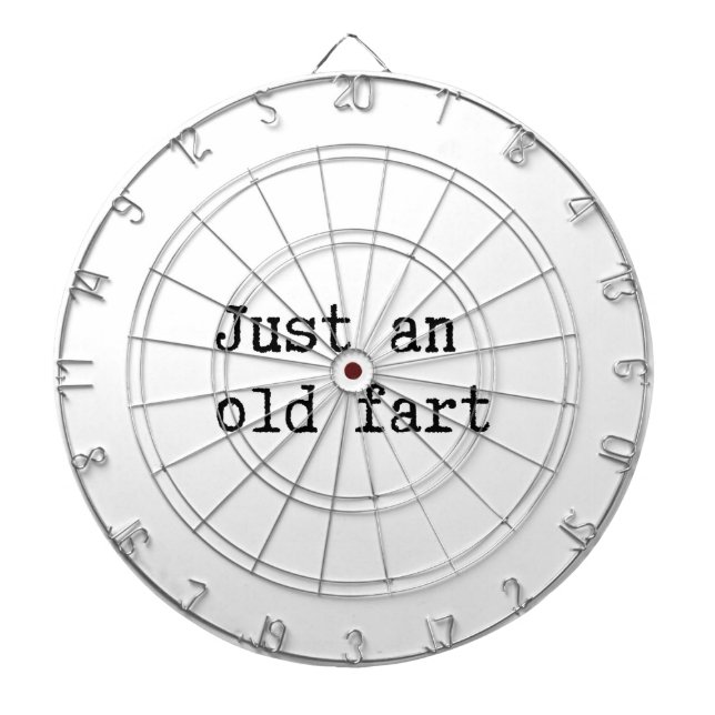 Just An Old Fart Dartboard (Front)
