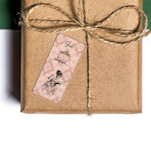 Just another chapter... vintage pink card Bookmark