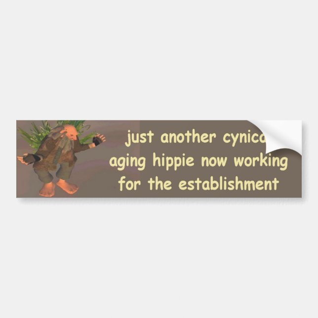 just another cynical bumper sticker (Front)