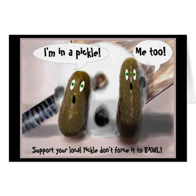 Just another Gherkin comic Again Card (Front Horizontal)