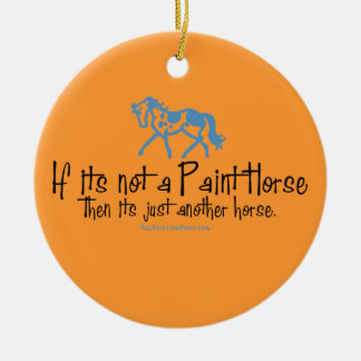 Just Another Horse Ceramic Tree Decoration