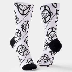 Just Another Hypercubed Day 4-D Polytope Socks