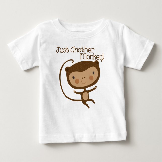 Just Another Monkey Baby T-Shirt (Front)