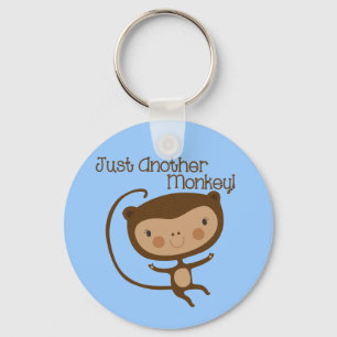 Just Another Monkey Key Ring