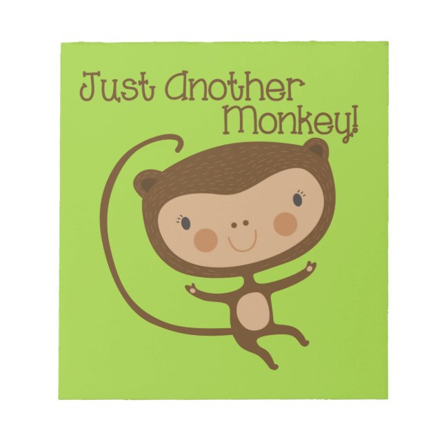 Just Another Monkey Notepad (Front)