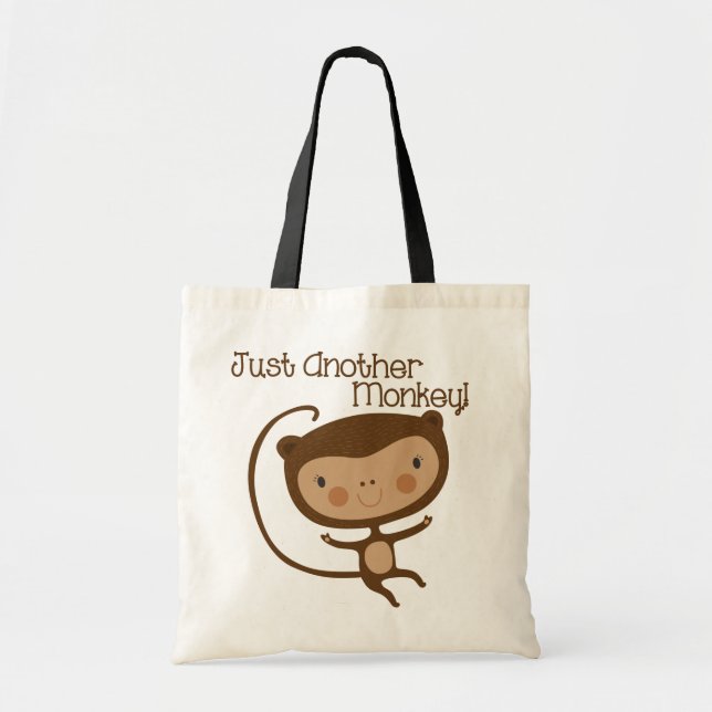Just Another Monkey Tote Bag (Front)
