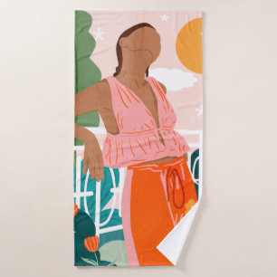 Just Another Warm Day Bath Towel Set