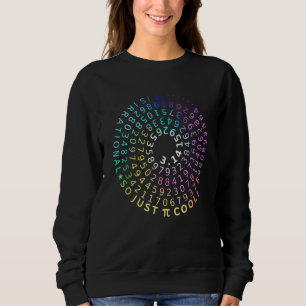 Just Be Cool It's Irrational Pi Sweatshirt