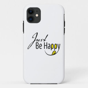 Just Be Happy Case-Mate iPhone Case