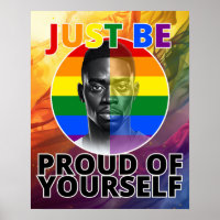 Just be Proud of Yourself - Black Male Model