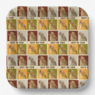 Just Be You - Paper Plate