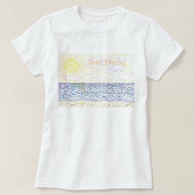 Just Beachy T-Shirt (Design Front)