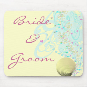 Just Beachy Wedding Mouse Pad