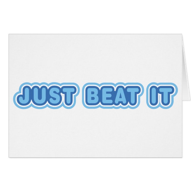 Just Beat It (Front Horizontal)