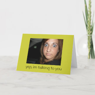 just because card