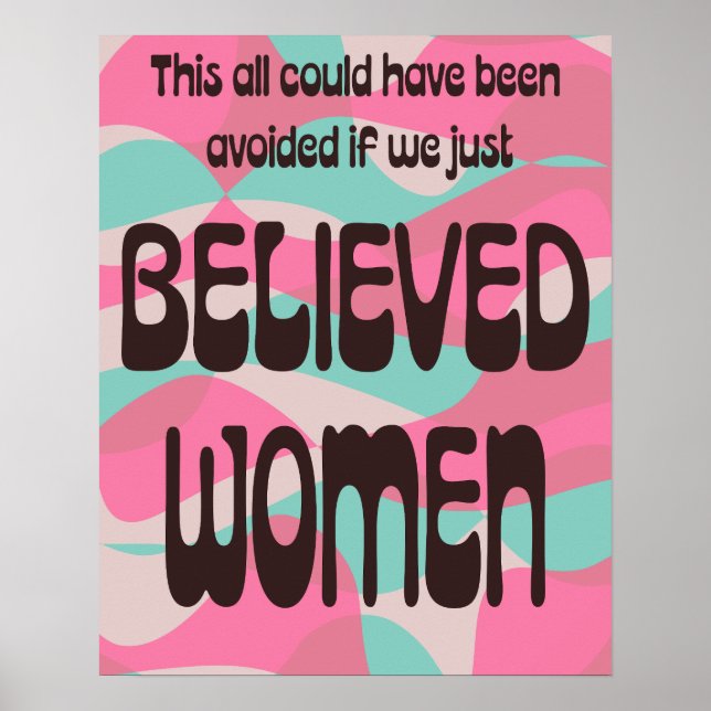Just Believe Women Poster (Front)