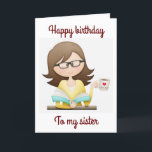 JUST "BETWEEN US SISTERS" FUN BIRTHDAY CARD<br><div class="desc">IT IS SO MUCH FUN TO FIND THAT "PERFECT" CARD FOR "YOUR FAMILY MEMBER" AND YOU CAN COUNTY ON ME TO "TRY MY BEST" TO MAKE THAT "EASY" FOR YOU ALL THE TIME. THANKS FOR STOPPING BY ONE OF MY EIGHT STORES!</div>