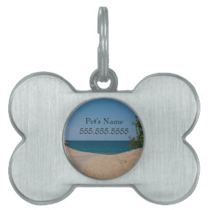 Just Beyond Pet Name Tag