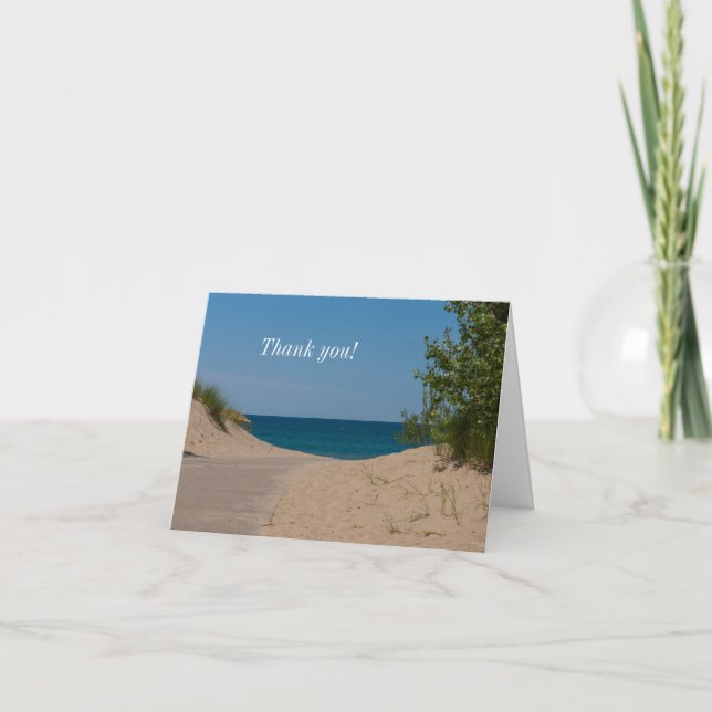 Just Beyond Thank You Card (Front)