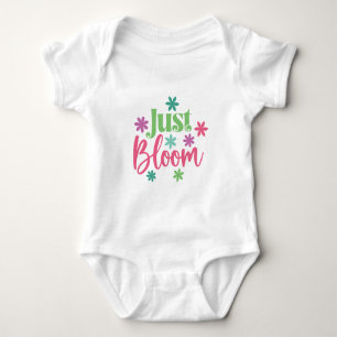 Just Bloom Baby Bodysuit