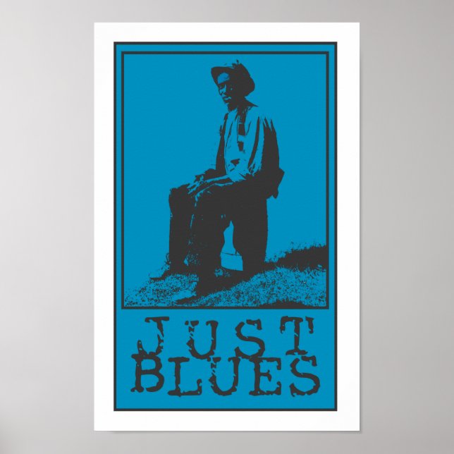 Just Blues Bluesman Poster (Front)