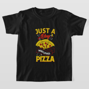 Just boy loves Pizza T-Shirt