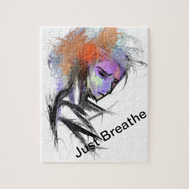 Just Breathe Jigsaw Puzzle (Vertical)